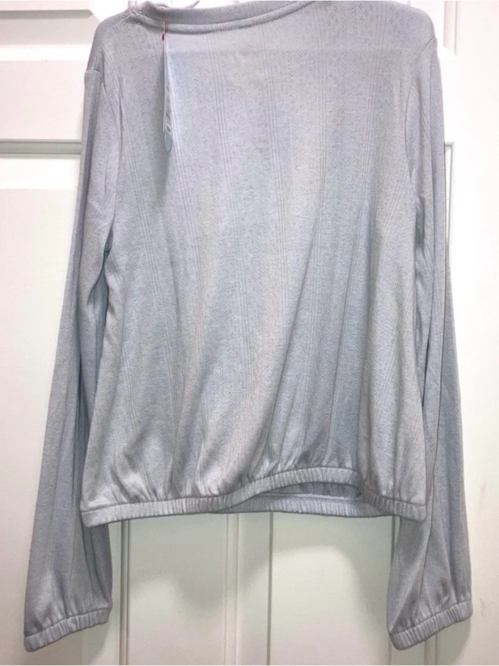 Cat & Jack Girls Gray long sleeve top lightweight Size Medium (8) New